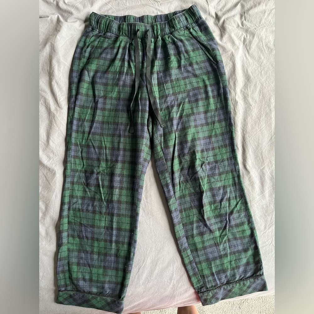 Pendleton Green and Navy Pajama Pants